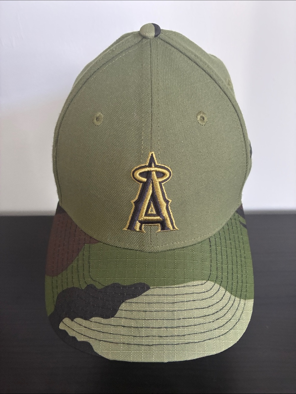 New Era LA Angels Camo Baseball Cap M/L